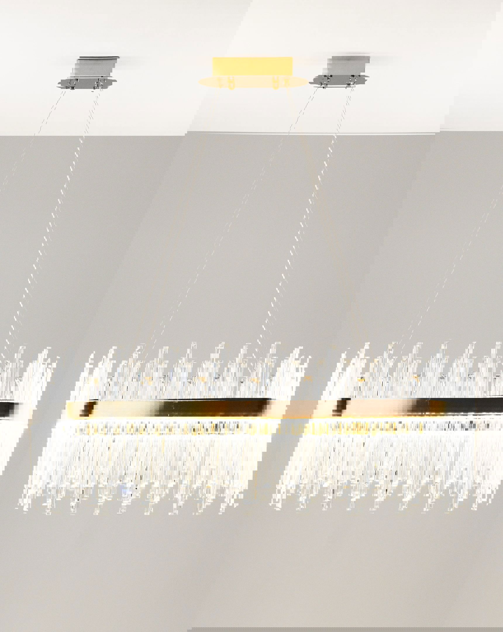 Изображение товара Подвесной светильник MODERLI Citro V9090-PL для гостиной, золотой