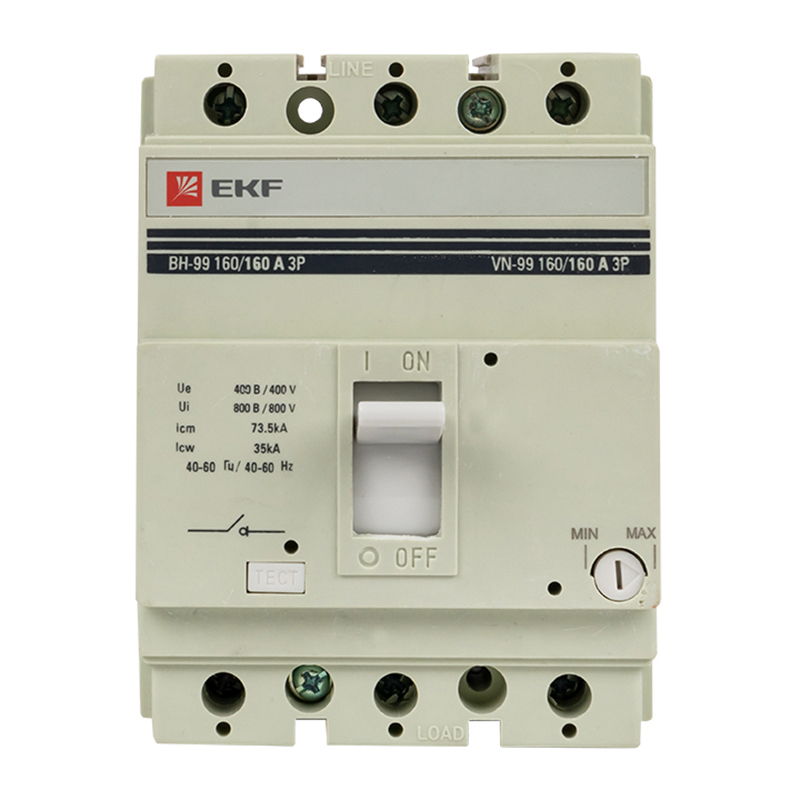 Изображение товара Выключатель нагрузки Ekf PROxima ВН-99 3P 160 А 2 кА sl99-160-160