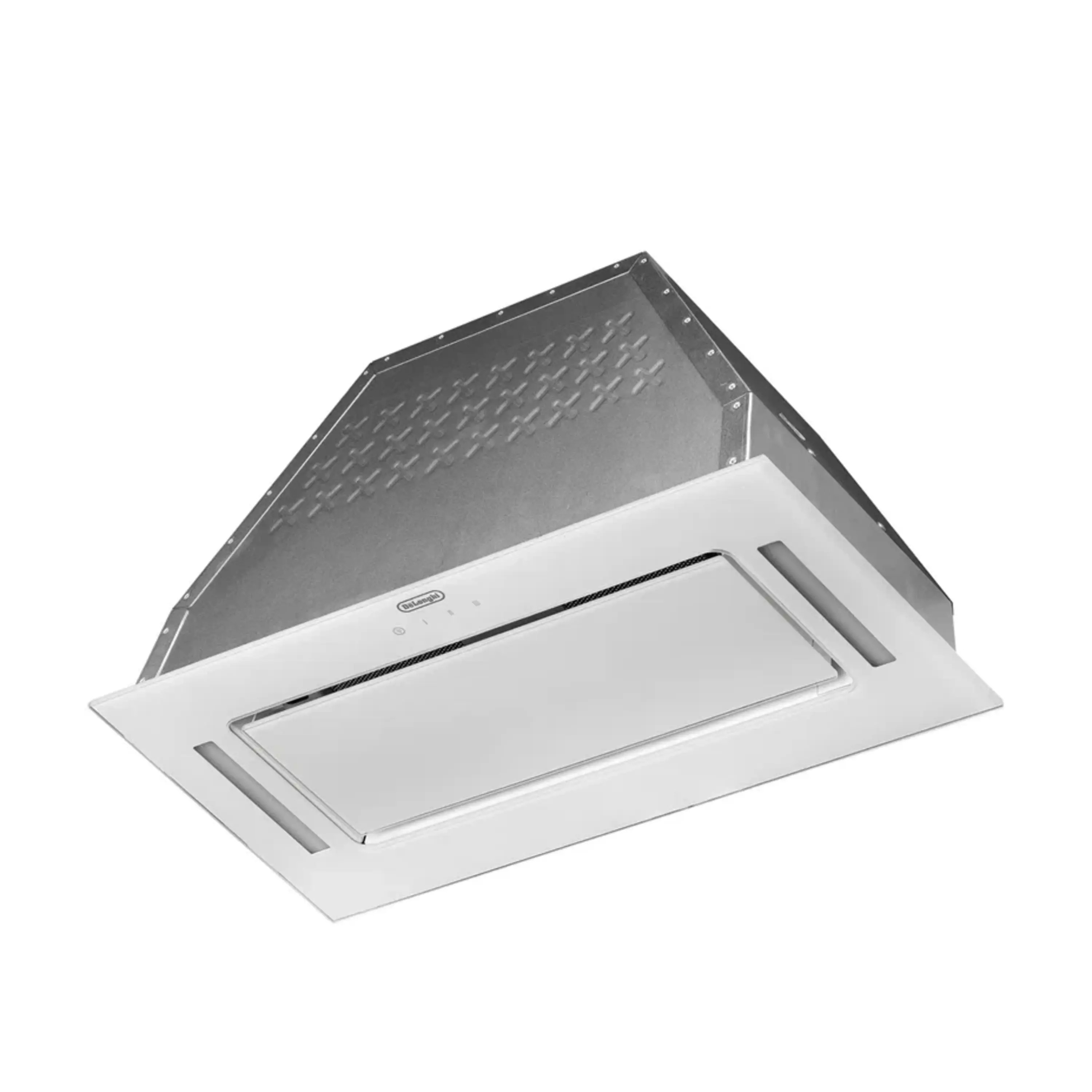 Изображение товара Встраиваемая вытяжка Delonghi Cosetta 515 BB 52.5 см белый стекло энергия A