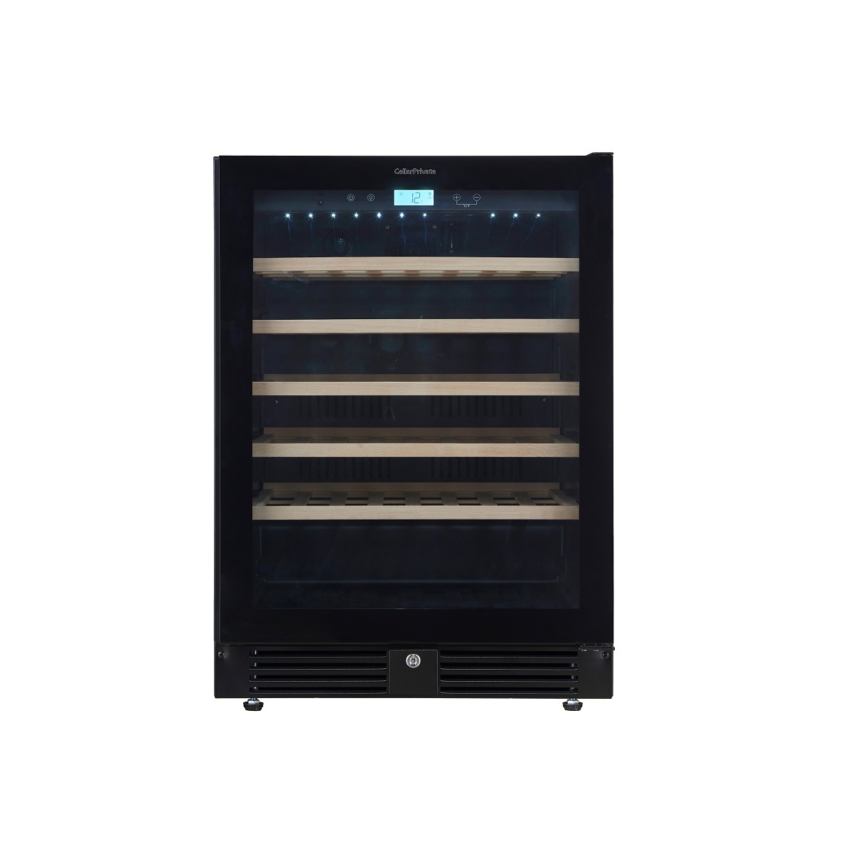 Изображение товара Встроенный винный шкаф Cellar Private CP051-1TBH на 51 бутылку черный компрессорный