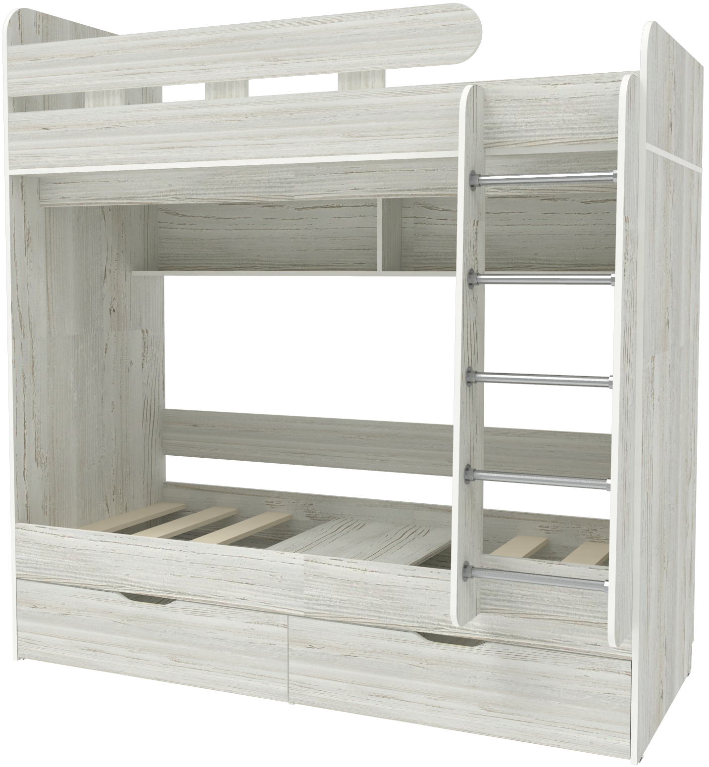 Изображение товара Кровать чердак Юниор 5 от КАРИВИ 164x202 см