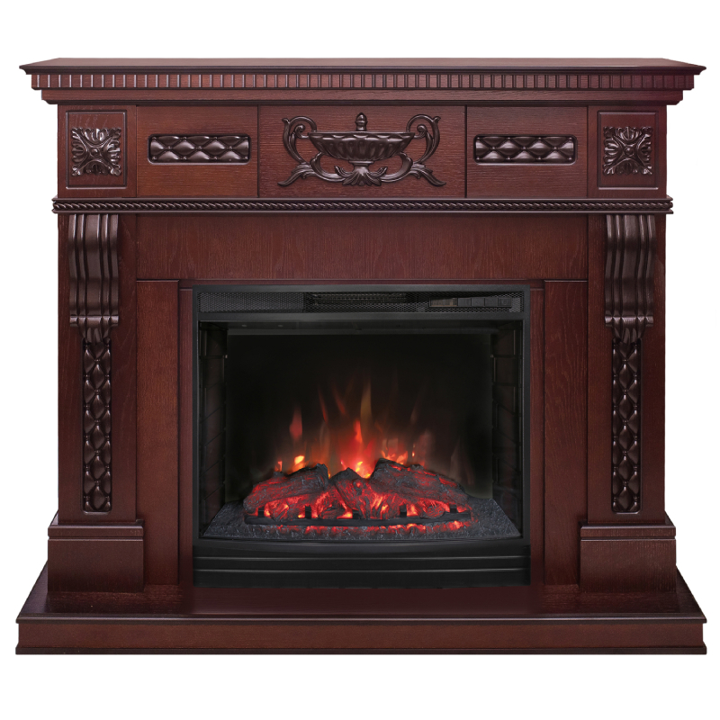 Изображение товара Каминокомплект REALFLAME CORSICA Lux 25.5/26 AO с электроочагом EVRICA 25.5, классический дизайн и 