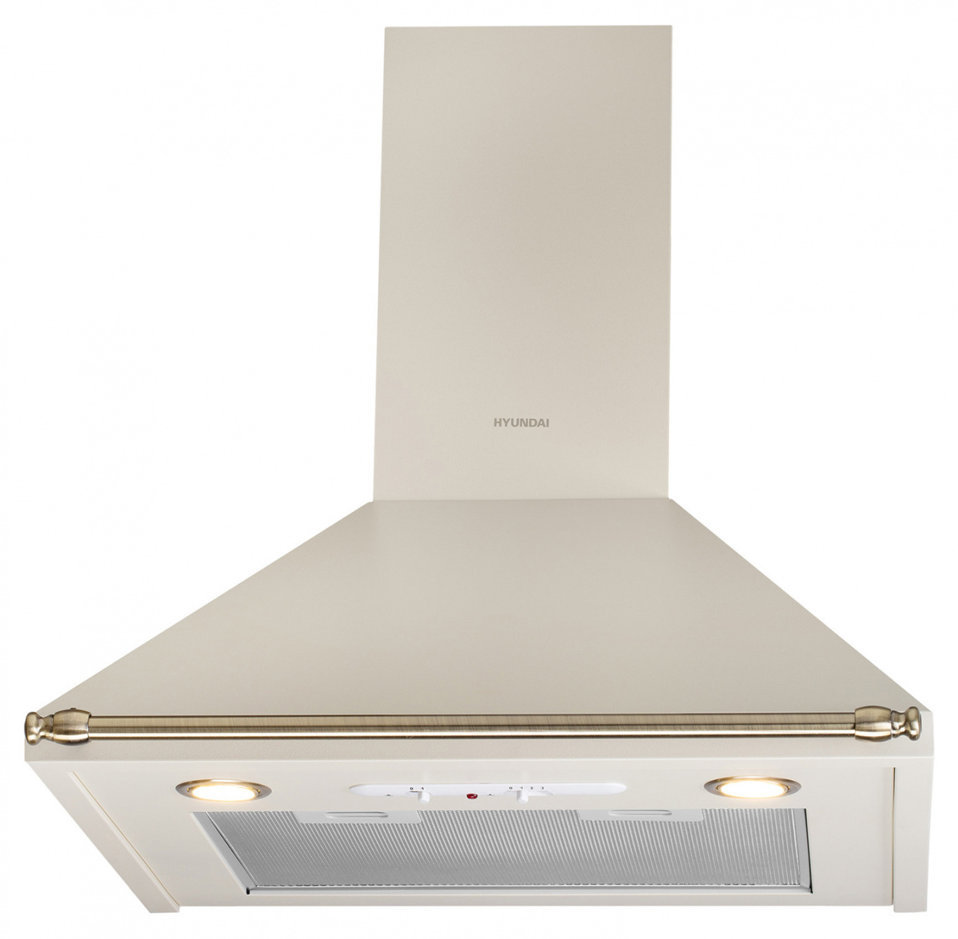 Изображение товара Купольная вытяжка Hyundai HWH 6331 BE бежевый 59 см