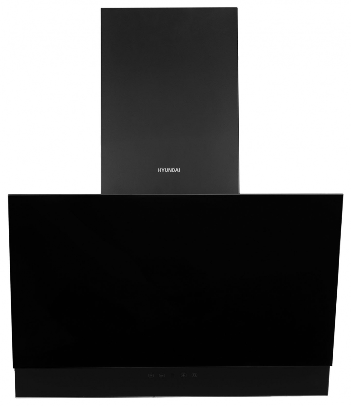 Изображение товара Наклонная вытяжка Hyundai HGH 6744 BG 59 см черная для кухни