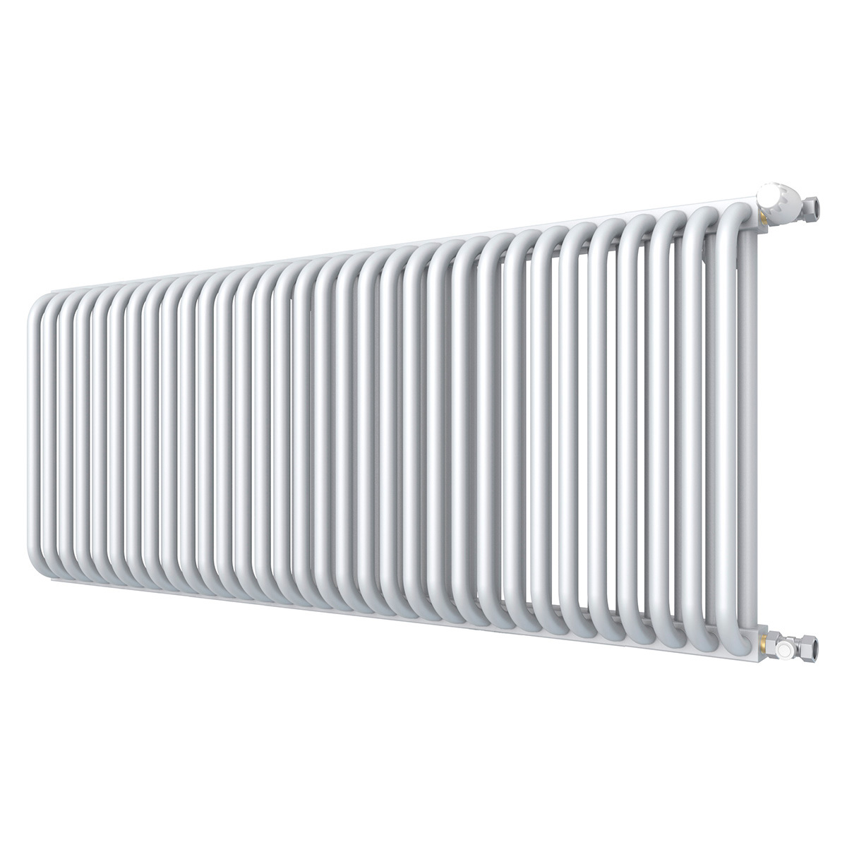 Изображение товара Стальной трубчатый радиатор Кзто PC 2 500 32 секции белый для системы отопления
