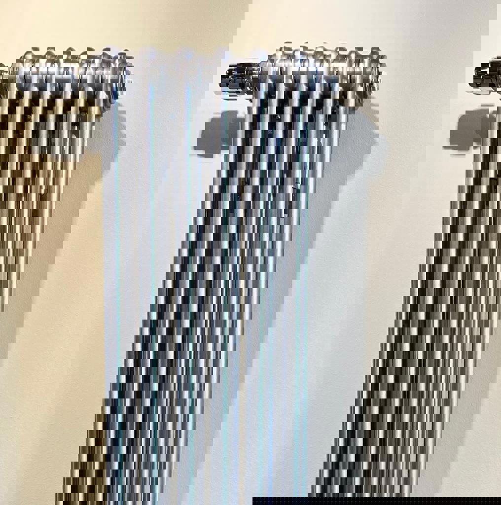 Изображение товара Радиатор Arbonia 3180V 4 секции стальной трубчатый серый металлик нижнее подключение