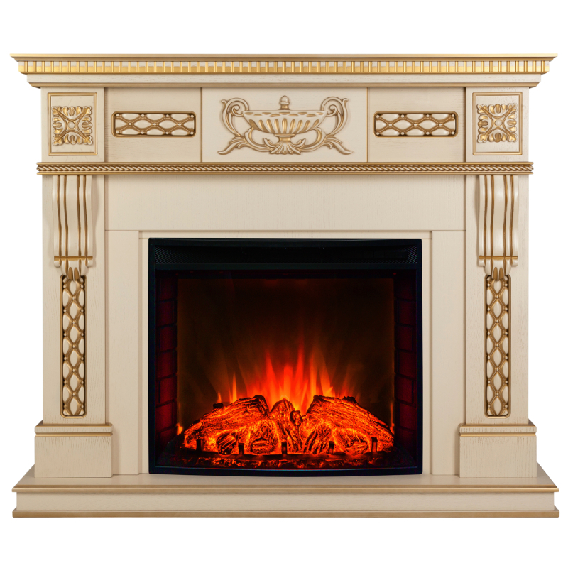 Изображение товара Каминокомплект REALFLAME CORSICA Lux 25.5/26 WT с электропечью EVRICA 25.5