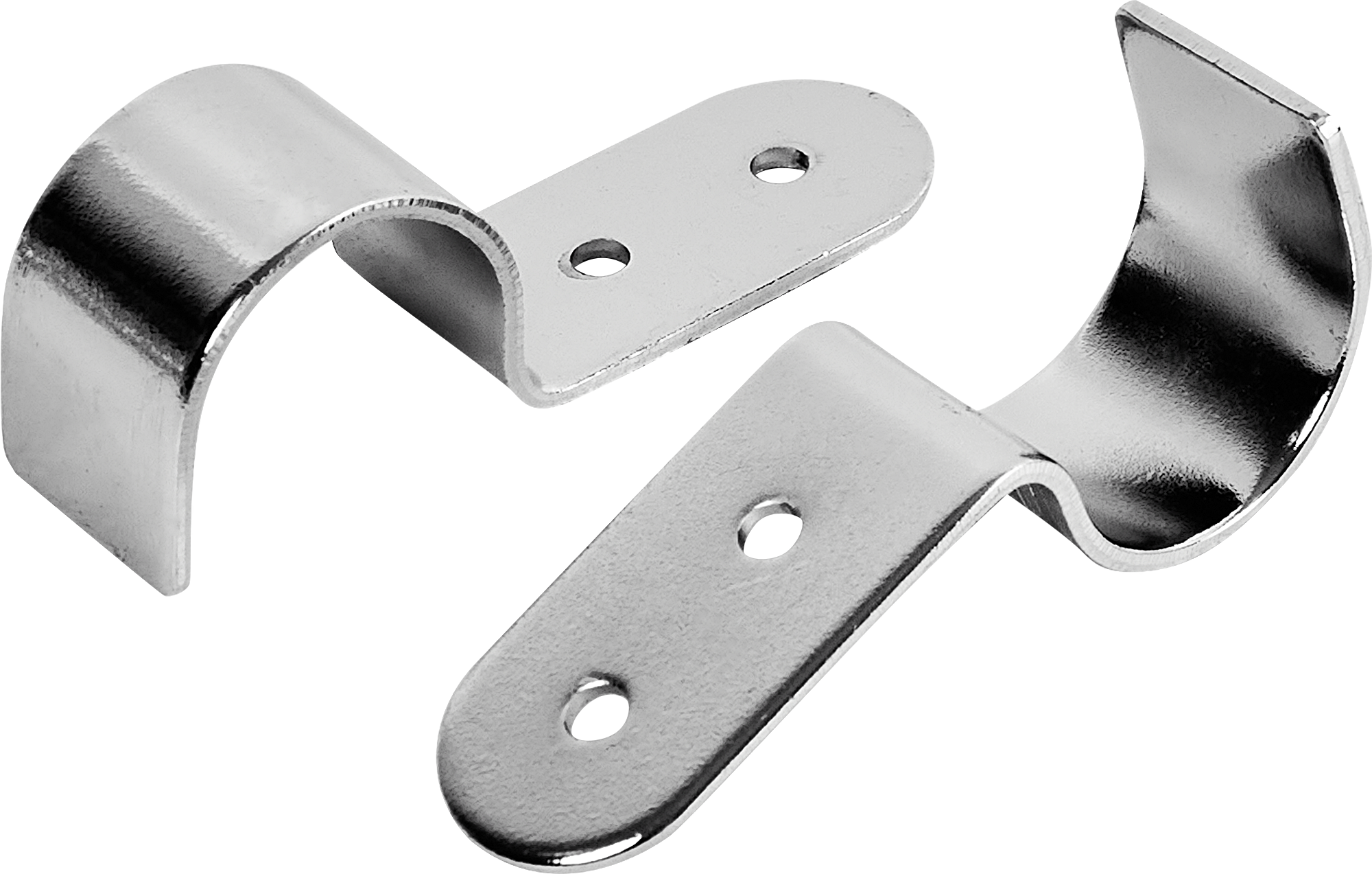 Изображение товара Крепление панели ⌀25 горизонтально хром 2 шт