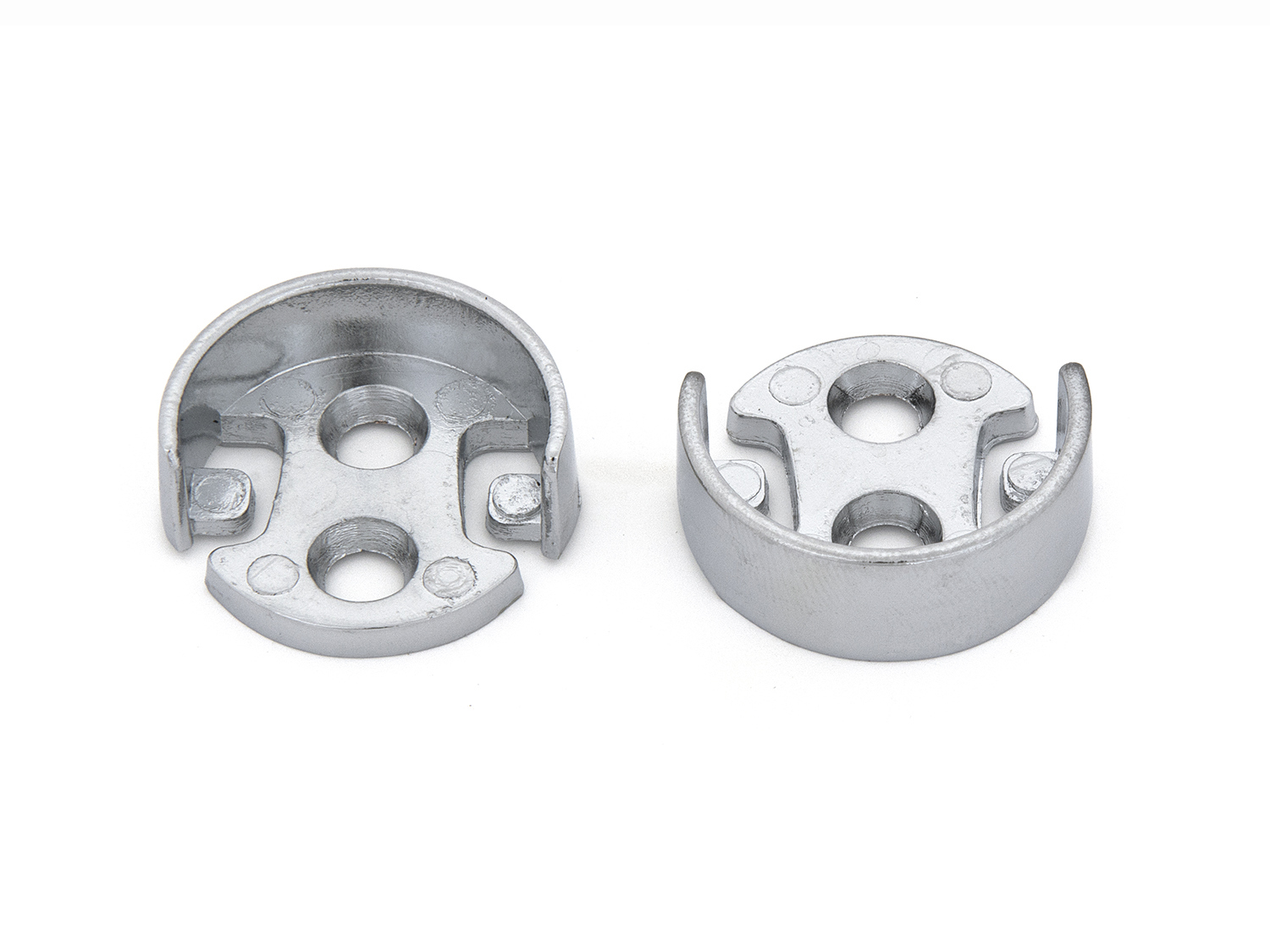 Изображение товара Держатель трубы ⌀25 без фиксатора хром 2 шт