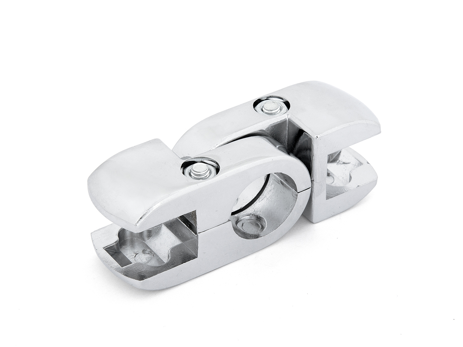 Изображение товара Крепление панели ⌀25 горизонтально хром