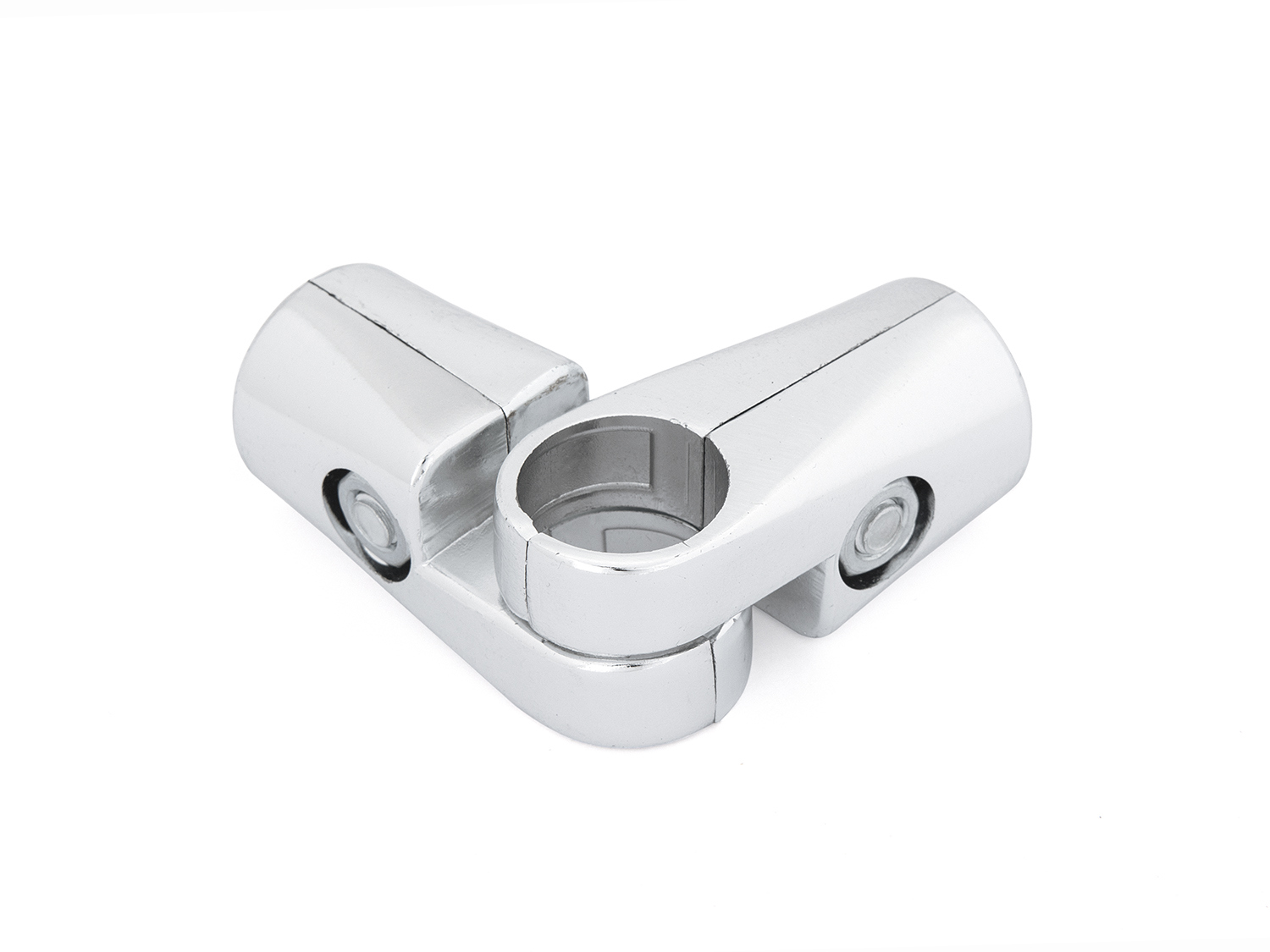 Изображение товара Соединитель 3-х труб поворотный ⌀25 хром