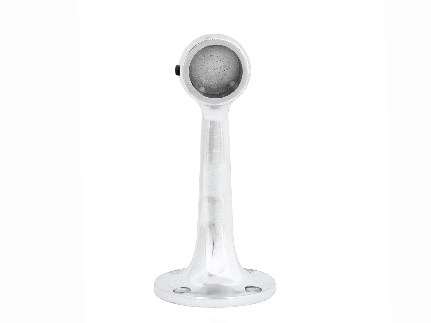 Изображение товара Держатель труб к стене нерегулируемый усиленный глухой 25 мм хром