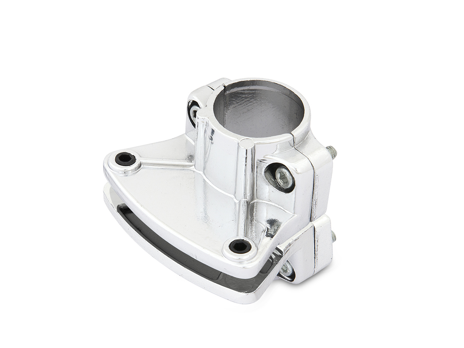 Изображение товара Держатель панели ⌀25 горизонтальный односторонний хром Изображение товара Держатель панели ⌀25 горизонтальный односторонний хром