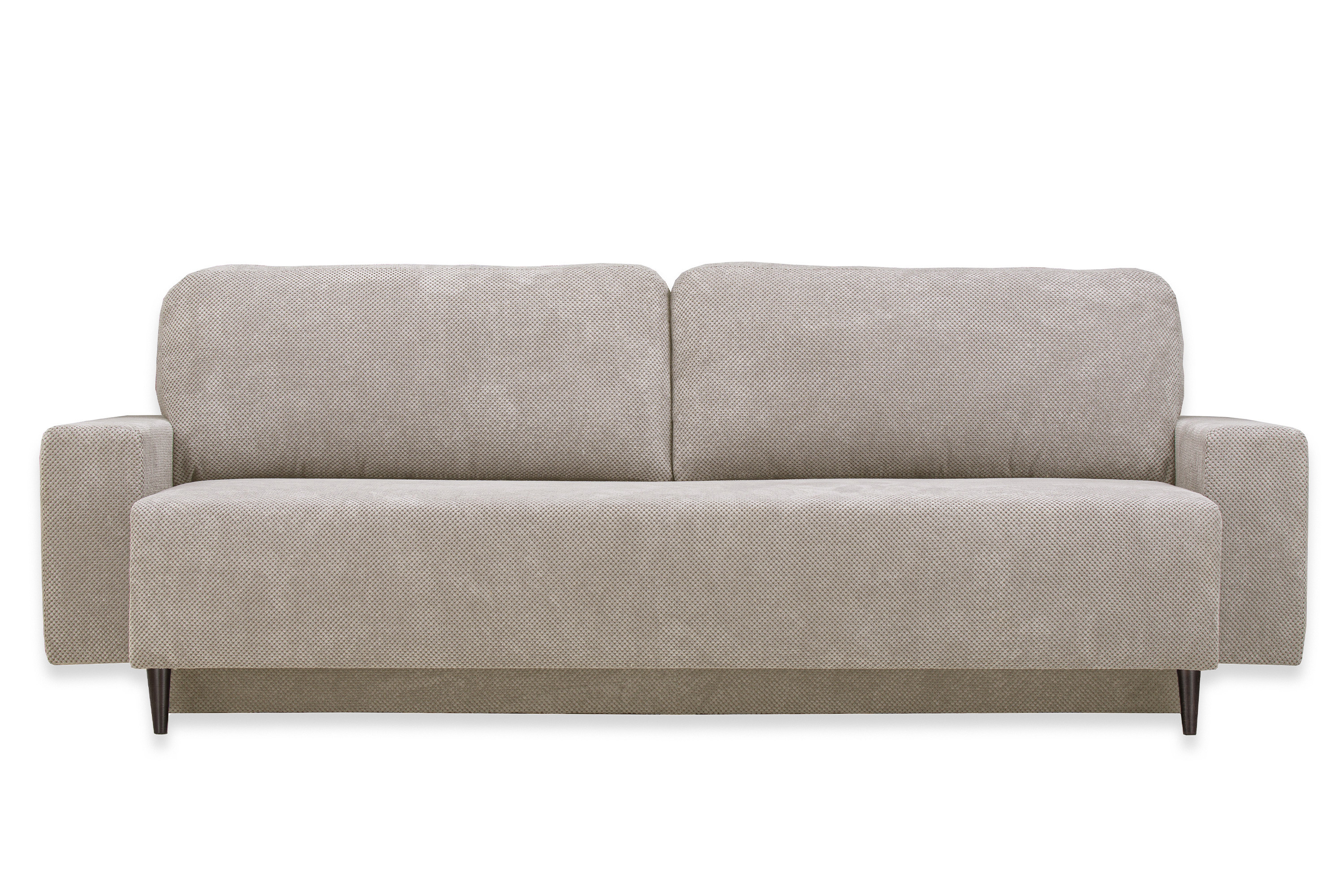 Изображение товара Диван раскладной Рич из велюра 238x100 см с ящиком и механизмом Еврокнижка