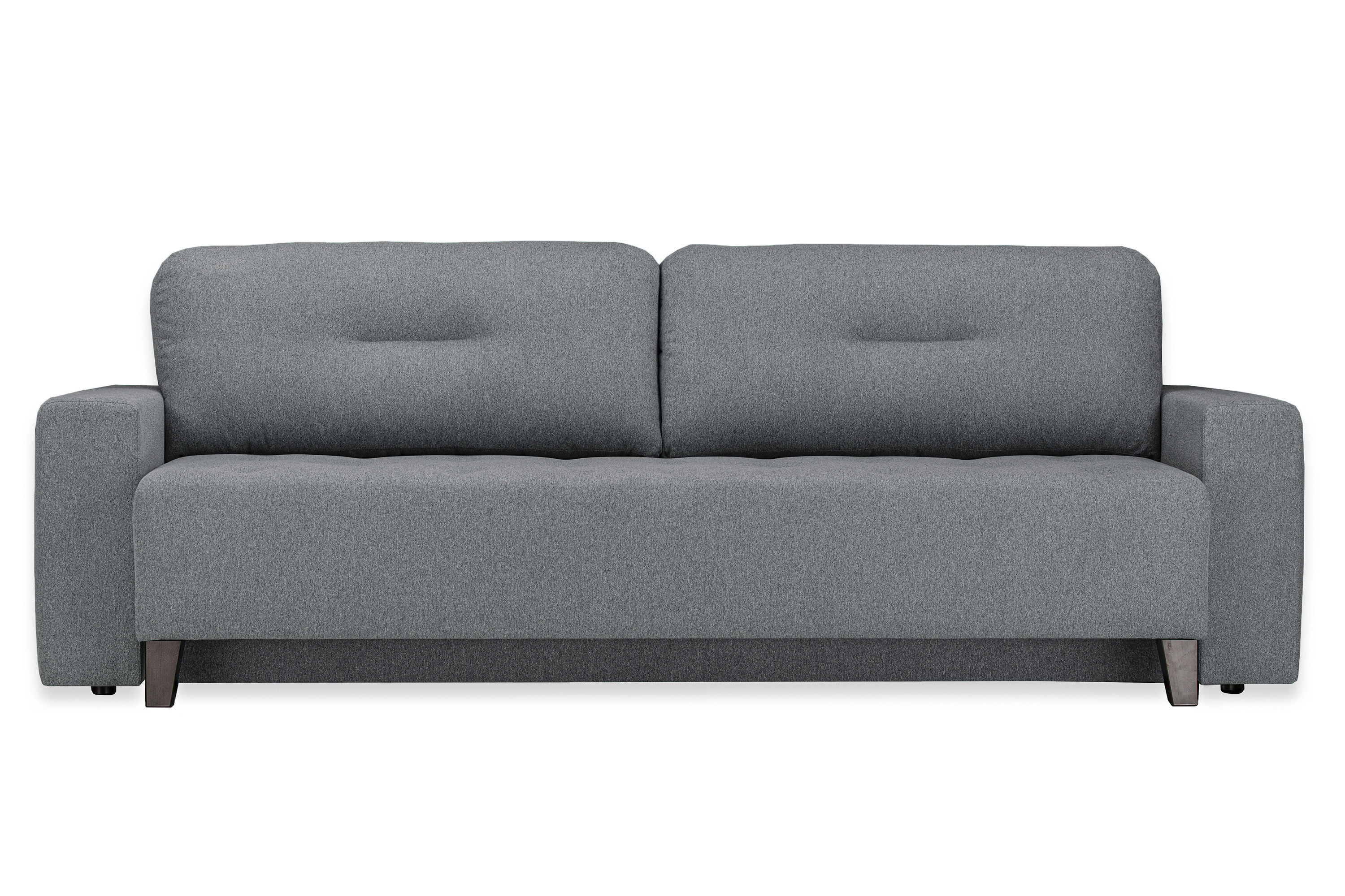 Изображение товара Диван Руна раскладной велюр 3 места с ящиком и механизмом Еврокнижка