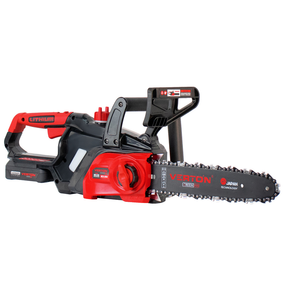 Изображение товара Аккумуляторная пила VERTON BCS-2012 20 В, 30 см, 2x2 Ач в комплекте