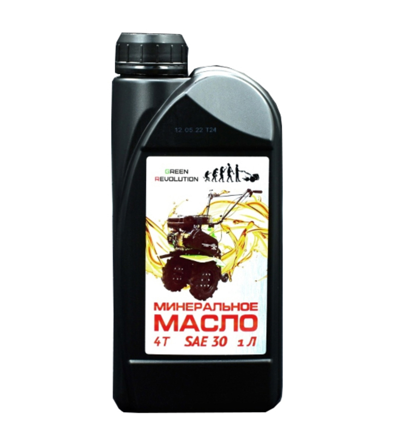 Изображение товара Масло Green Revolution для 4-х тактных двигателей минеральное SAE 30 1 л