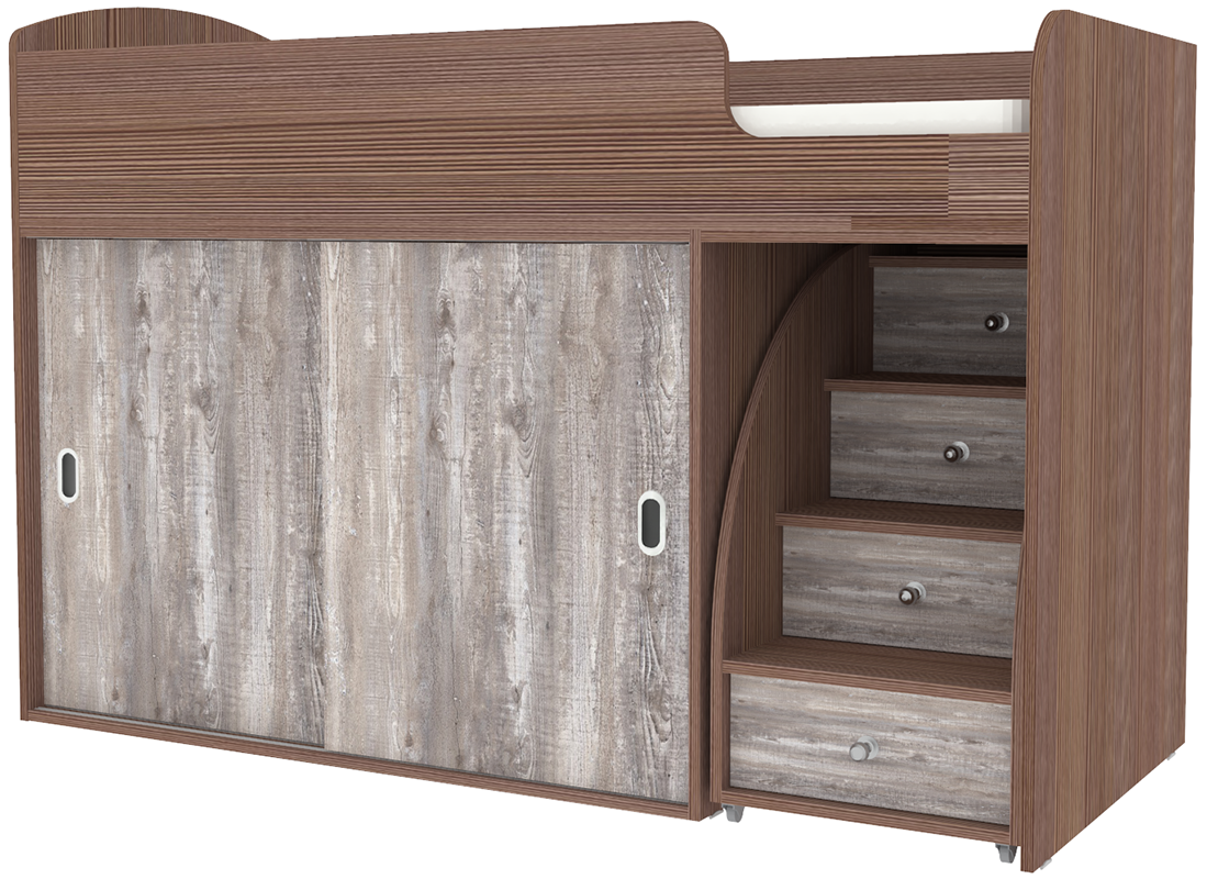 Изображение товара Кровать Кариви Малыш Купе для детей 70х160 см