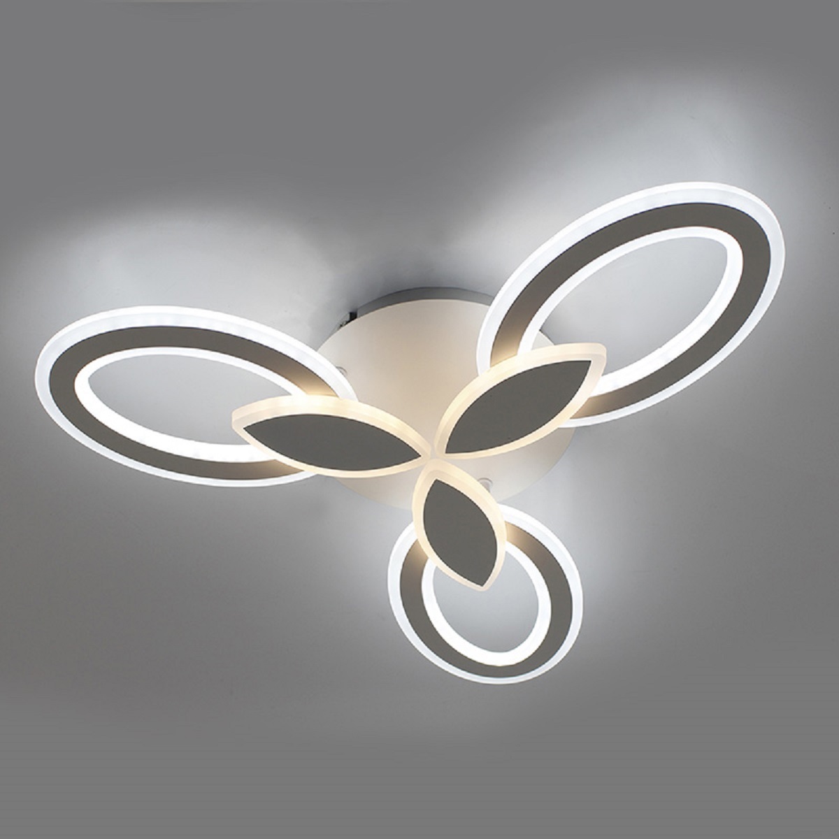 Изображение товара Люстра потолочная светодиодная ESTARES AURORA DOUBLE 60W белая