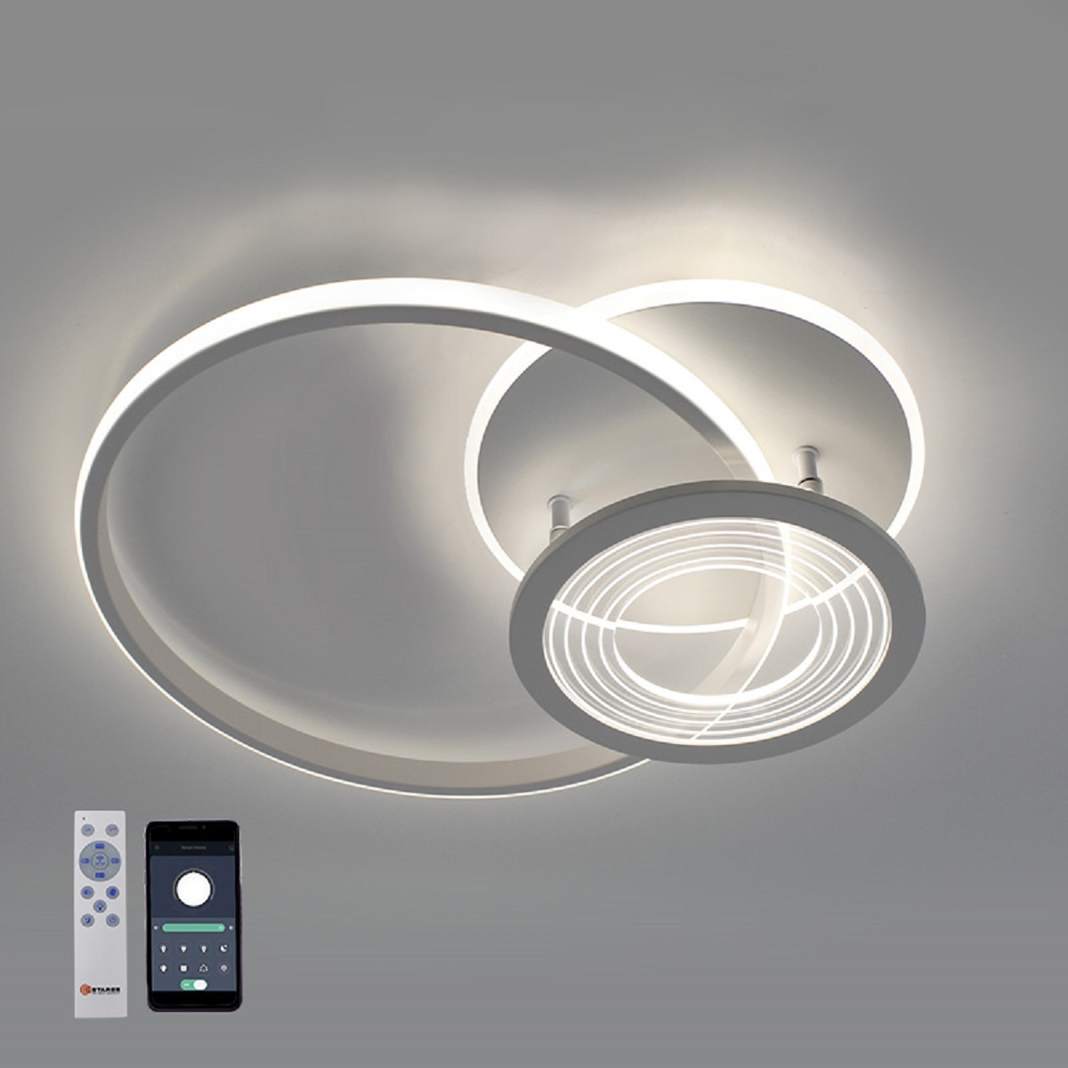 Изображение товара Люстра потолочная светодиодная ESTARES ADARA 70W для освещения 15 м²