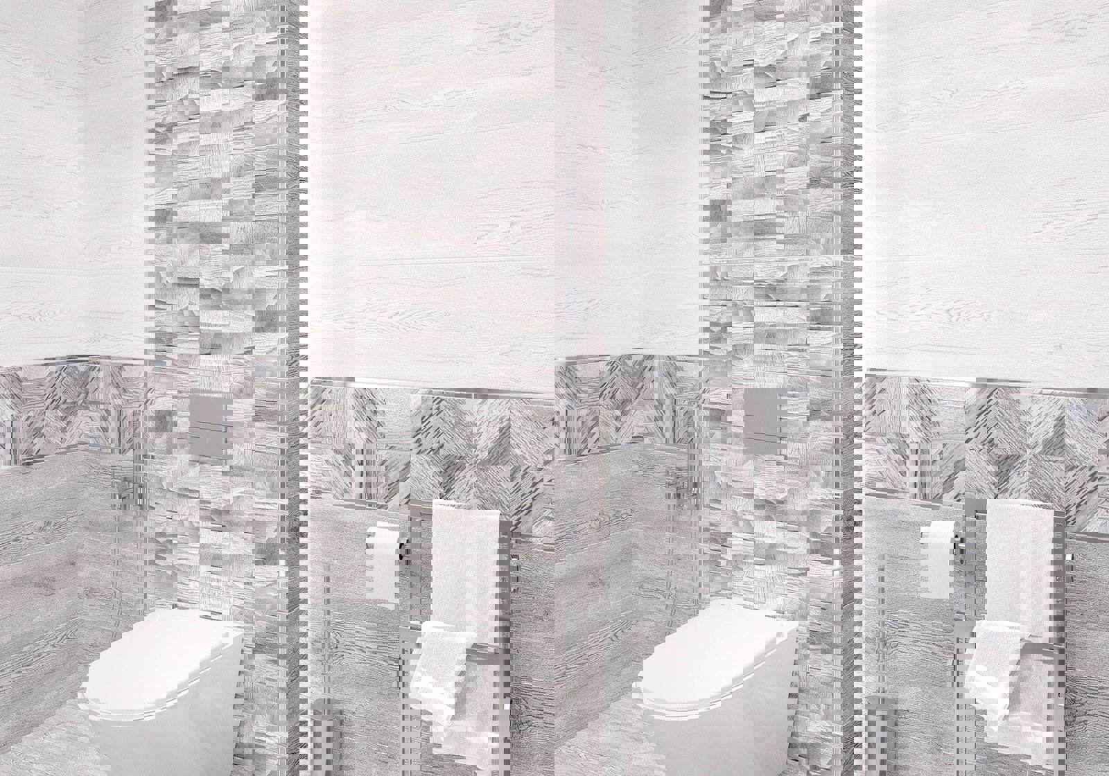 Изображение товара Керамогранит Alma Ceramica SELESTA 20x90 см серый матовый для пола и стен