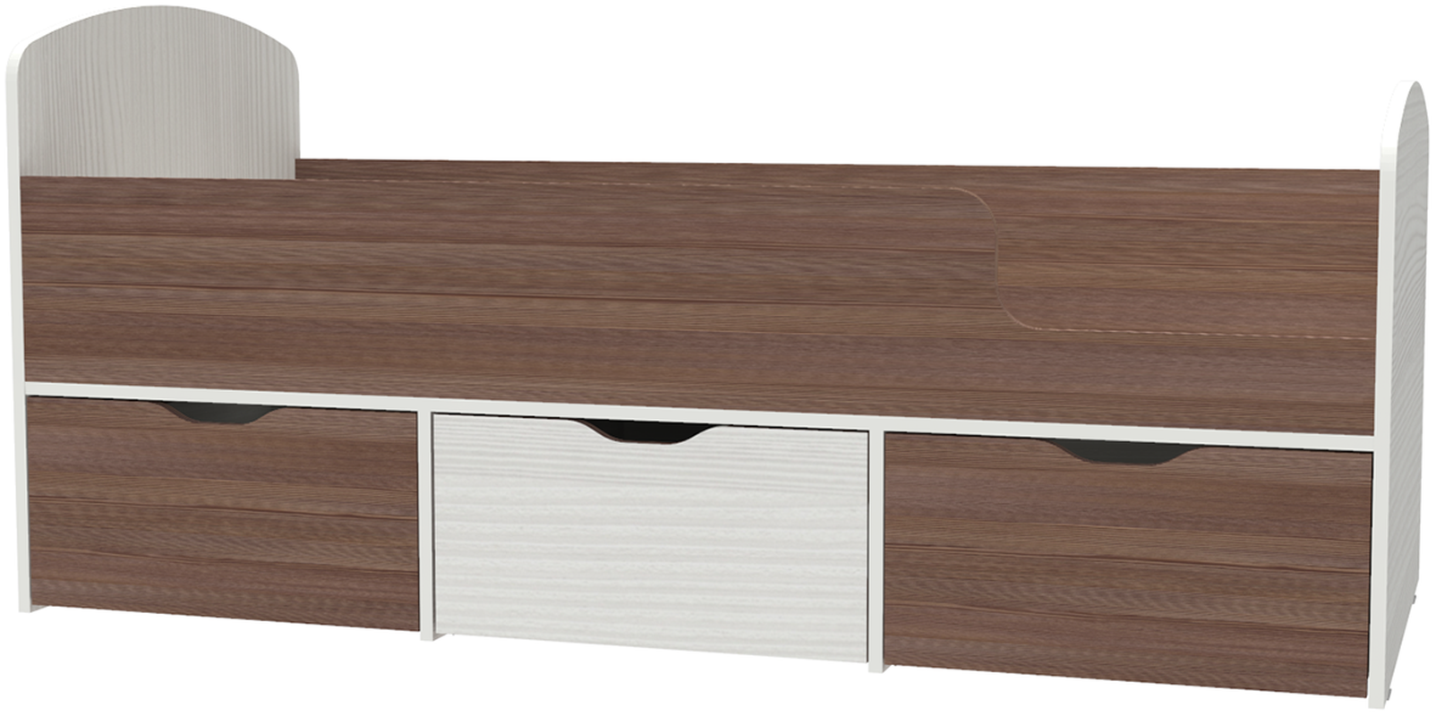 Изображение товара Кровать Кариви Малыш Мини 163x63 см с выдвижными ящиками