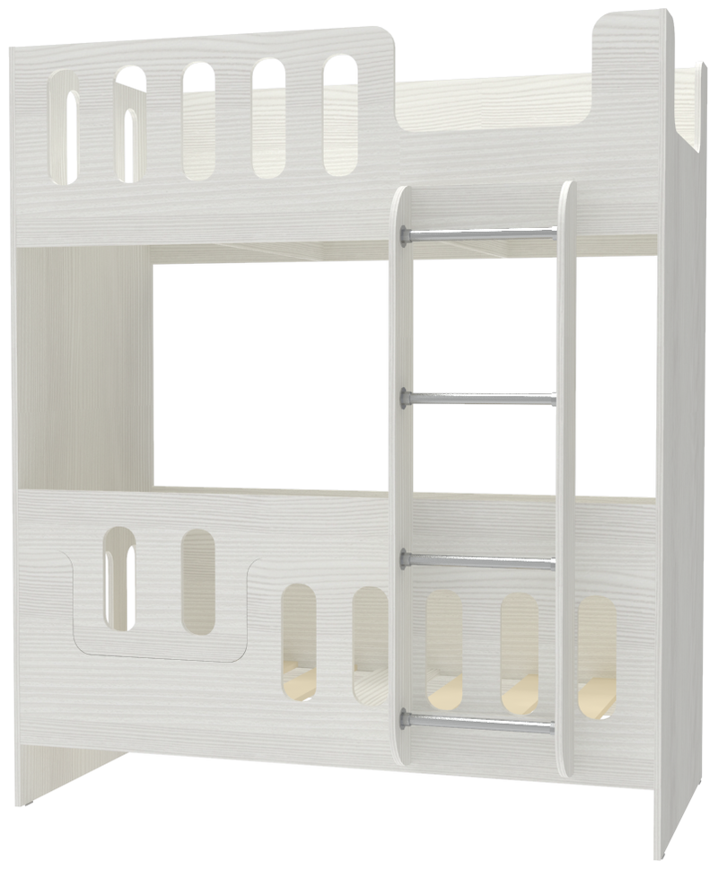 Изображение товара Кровать Кариви Сказочный Домик 183.20x191.40 см ЛДСП светлое дерево