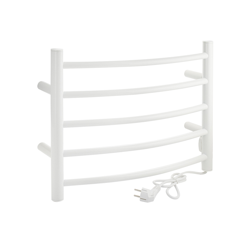 Изображение товара Электрический полотенцесушитель Brimix Классик-Премиум-Дуга П5 65 Вт черный белый дизайн