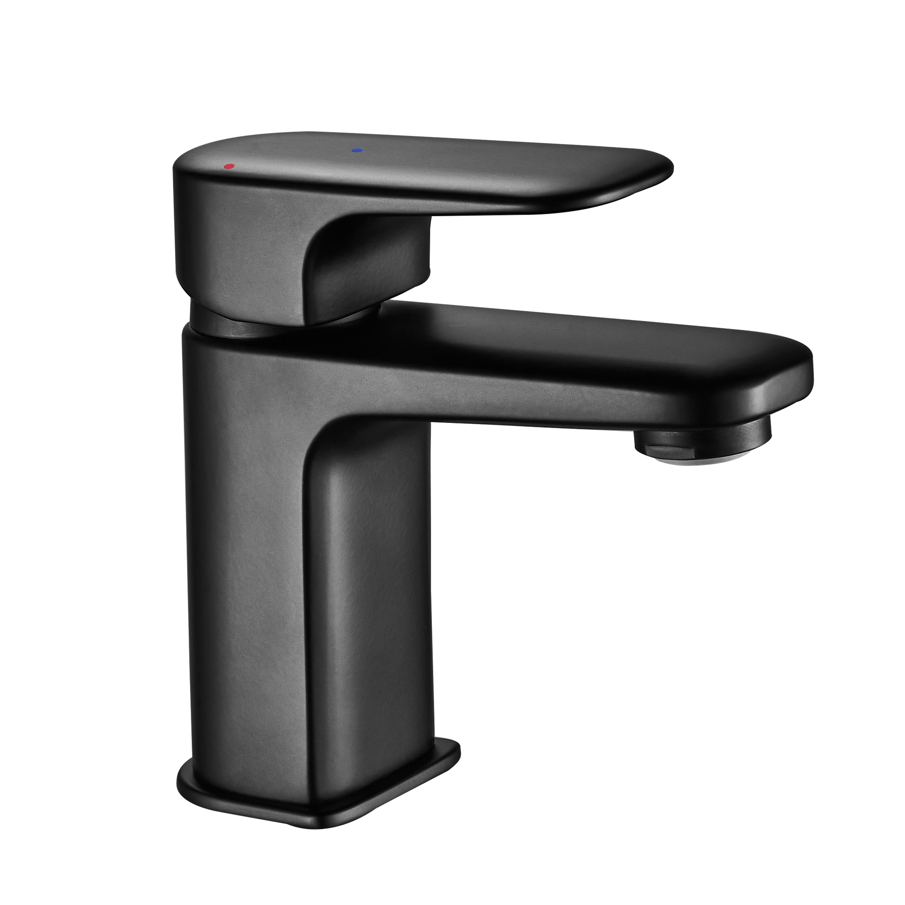 Изображение товара Смеситель для раковины Sensea Remix низкий однорычажный цвет черный