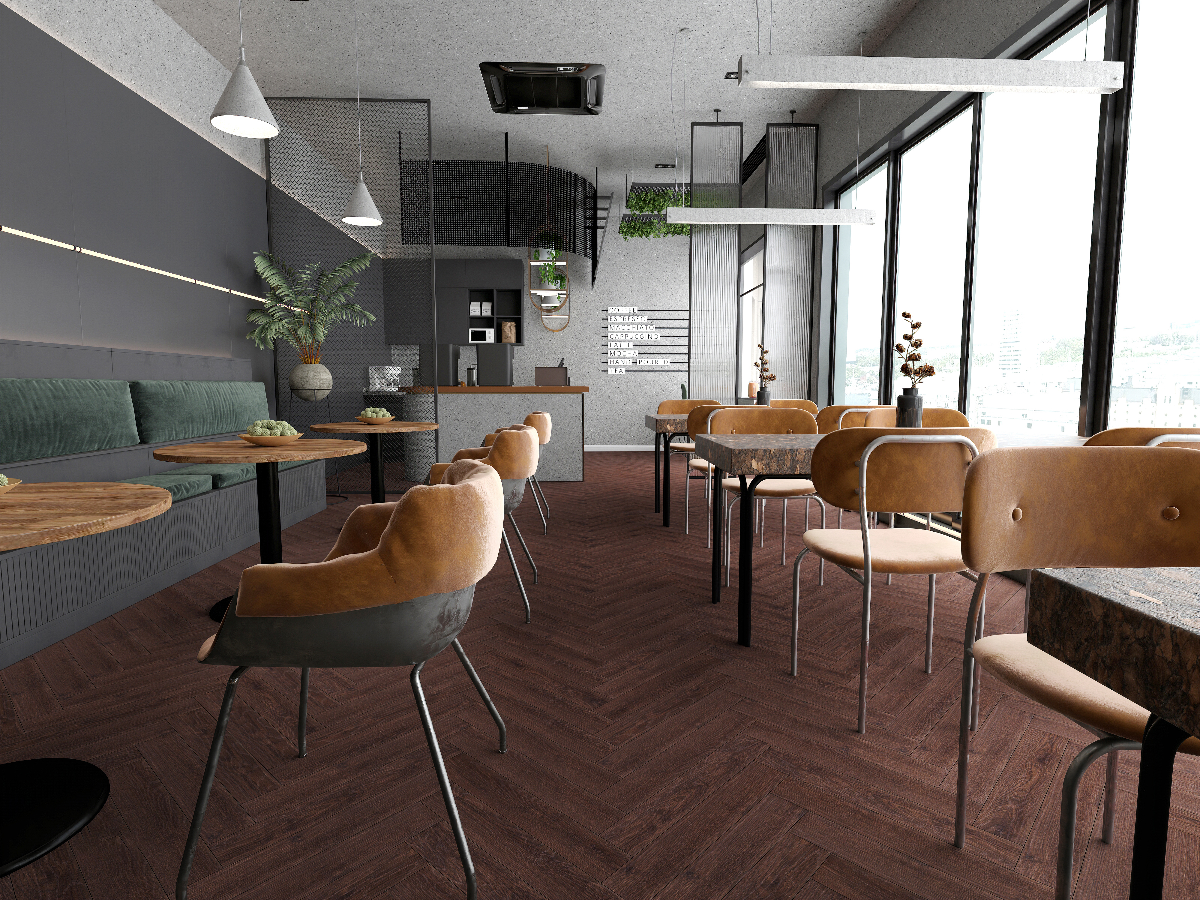 Изображение товара Ламинат Woodstyle Дуб Торрид Коричневый 34 класс 12 мм фаска 4 стороны 1.32 м2