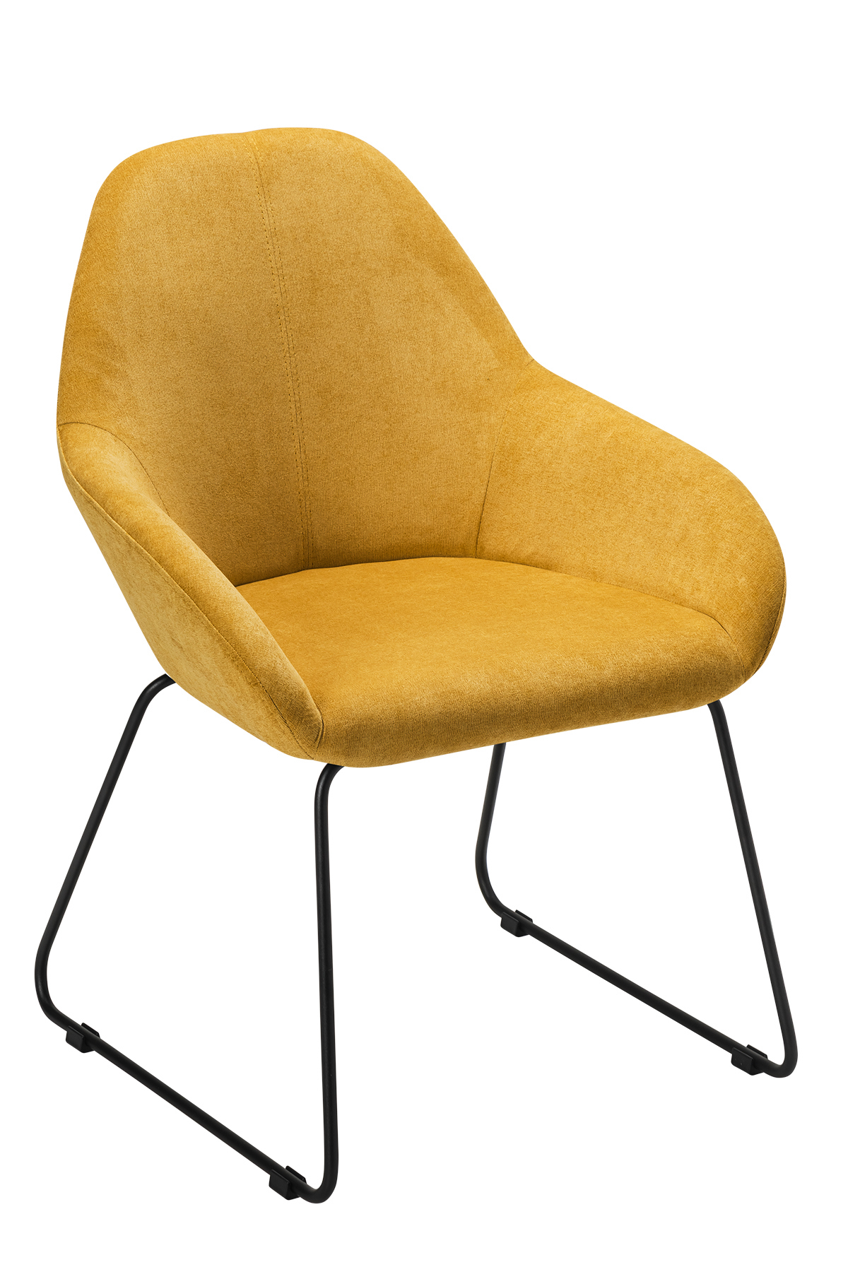 Изображение товара Кресло R-home Kent 58.5x84x59.5 см желтый стильное индустриальное кресло