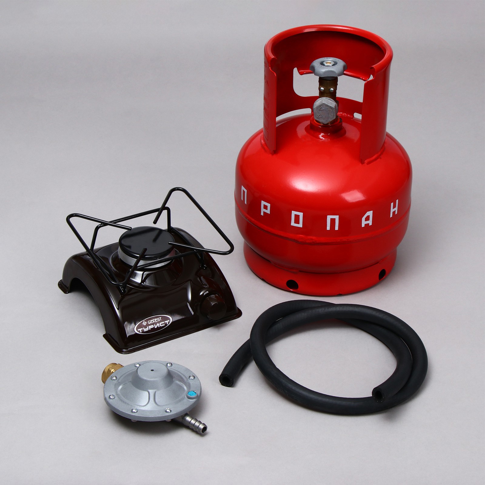 Изображение товара Газовый комплект Simaland Турист 5 л тестированная легкая плита для туризма