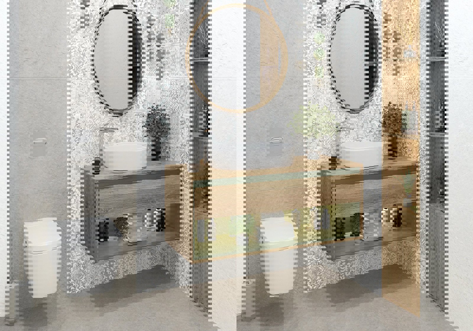 Изображение товара Керамогранит Alma Ceramica GFU04EVL50R 60х60 см бежевый для пола и стен