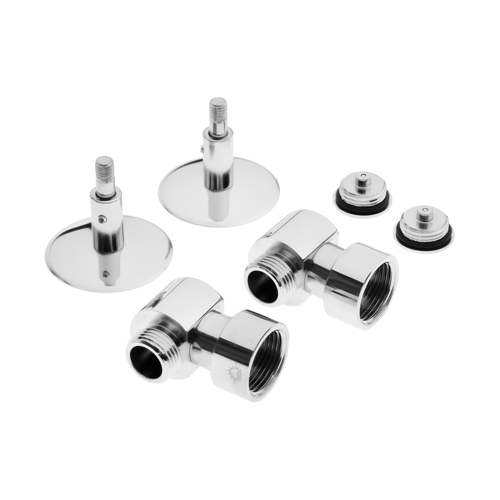 Изображение товара Комплект для подключения полотенцесушителя Тера Оптима К-05