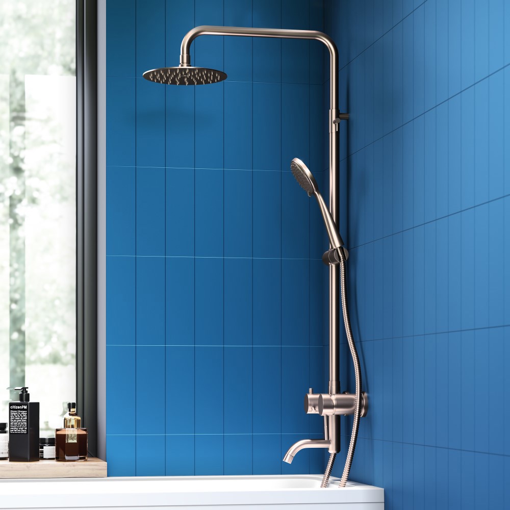 Изображение товара Комплект с верхним душем и смесителем Damixa Elder