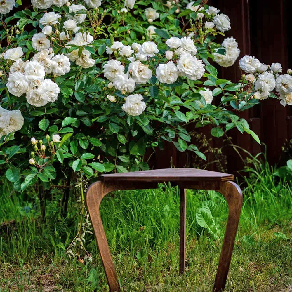 Изображение товара Уличный чайный столик Sedeo Бермудский палисандр 45x37 см