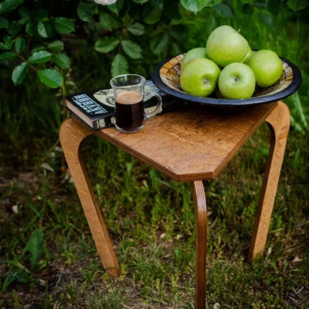 Изображение товара Уличный чайный столик Sedeo Бермудский тик 45x37 см для улицы сада террасы