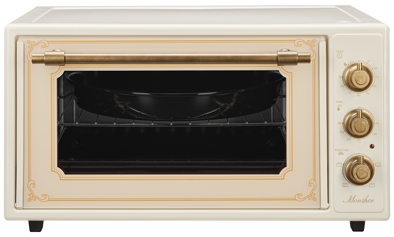 Изображение товара Электропечь Monsher 76538 59x31x45 см 750 Вт цвет бежевый