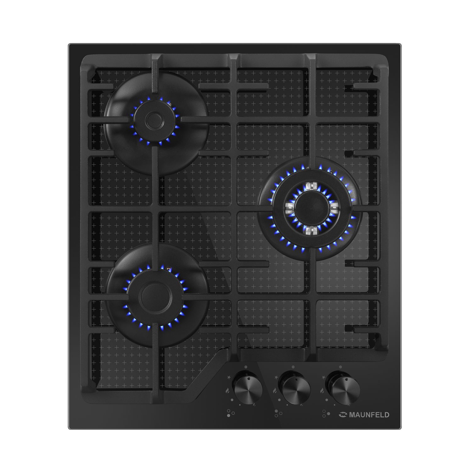 Изображение товара Газовая варочная панель Maunfeld EGHG.43.73CB2/G 3 конфорки черный Турция