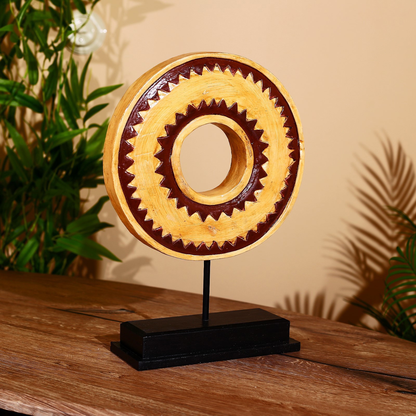 Изображение товара Интерьерный сувенир "Кольцо огня" на подставке, 25x9x36 см