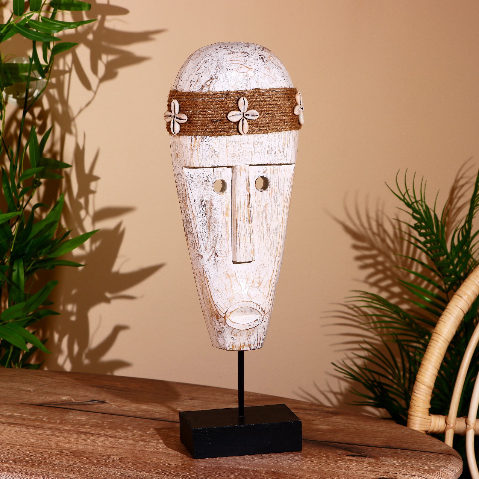 Изображение товара Ободок с цветами — декоративная фигура 56 см SIMALAND