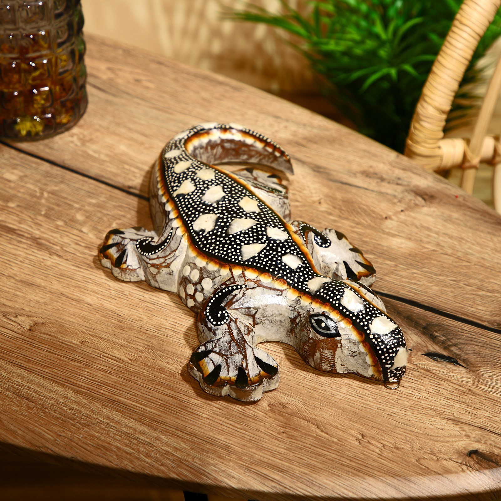 Изображение товара Интерьерный сувенир "Геккон" большой 35x20x6 см