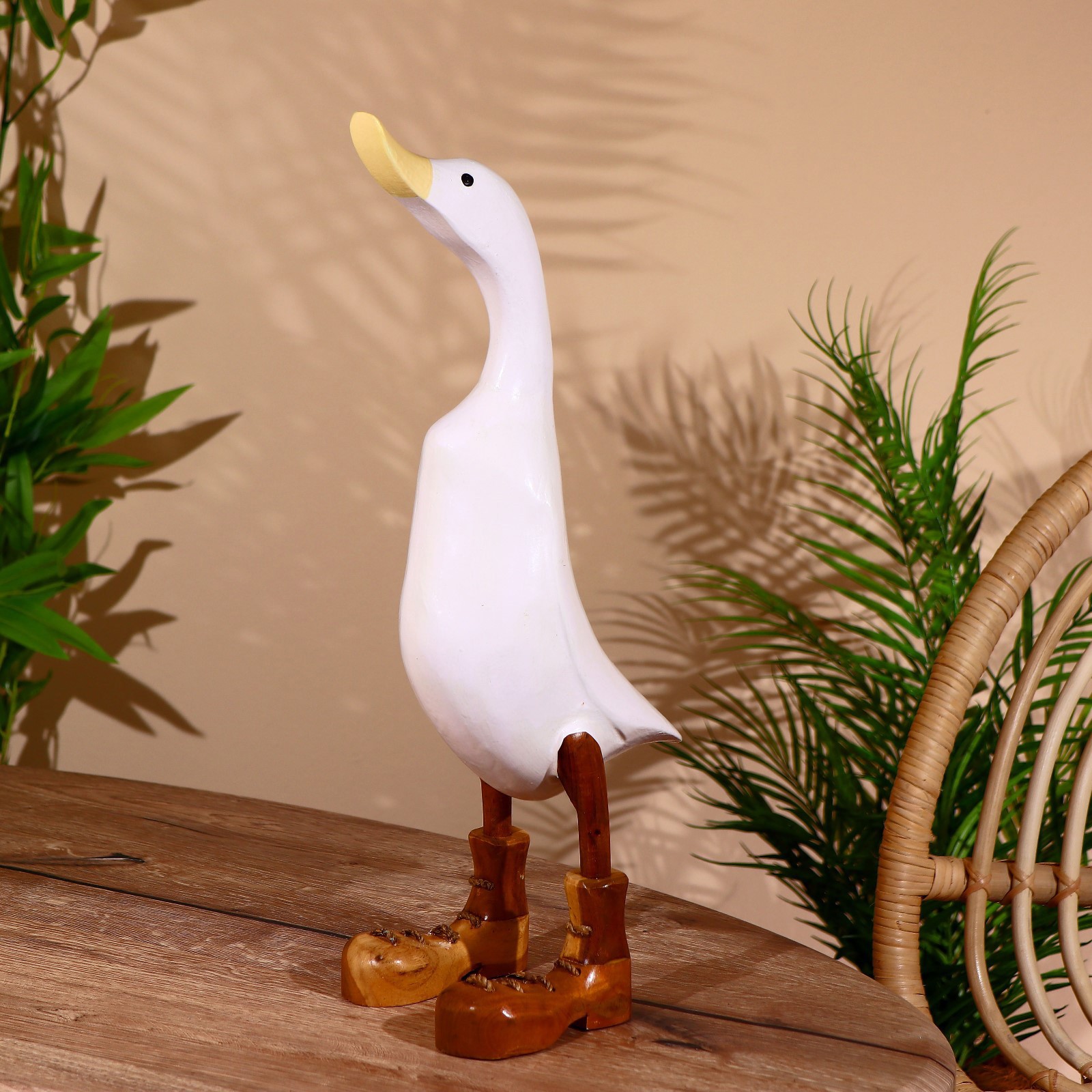 Изображение товара Интерьерный сувенир "Утка белая" высота 45 см