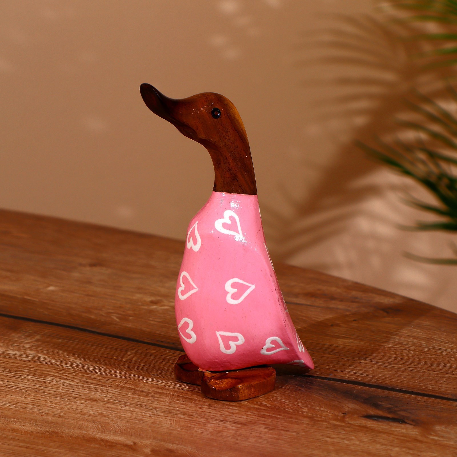 Изображение товара Интерьерный сувенир "Утка в розовом" высота 20 см