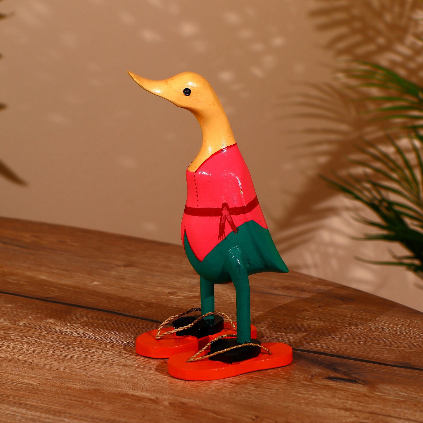 Изображение товара Интерьерный сувенир "Утка в сланцах" высота 27 см