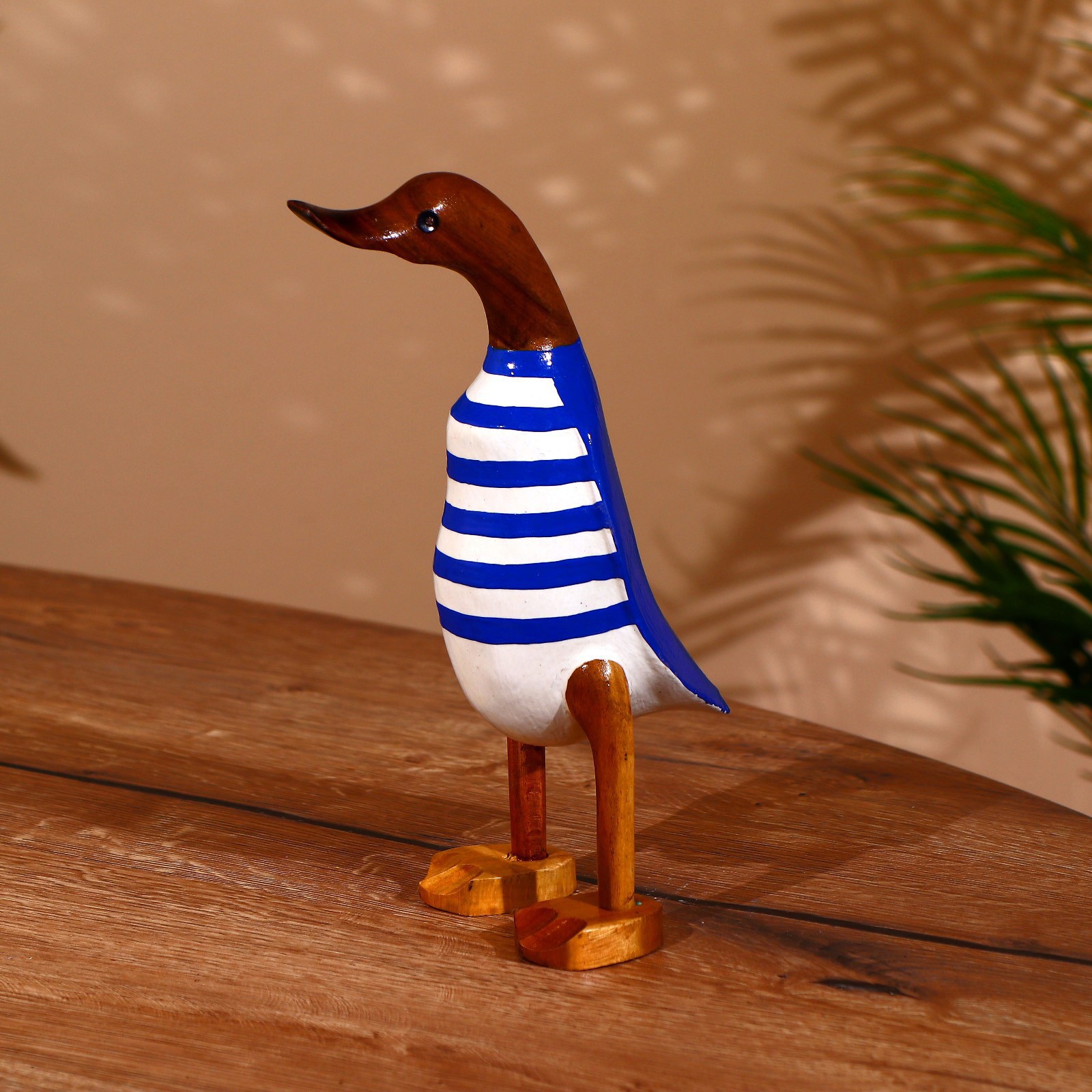 Изображение товара Интерьерный сувенир "Утка в тельняшке" высота 25 см