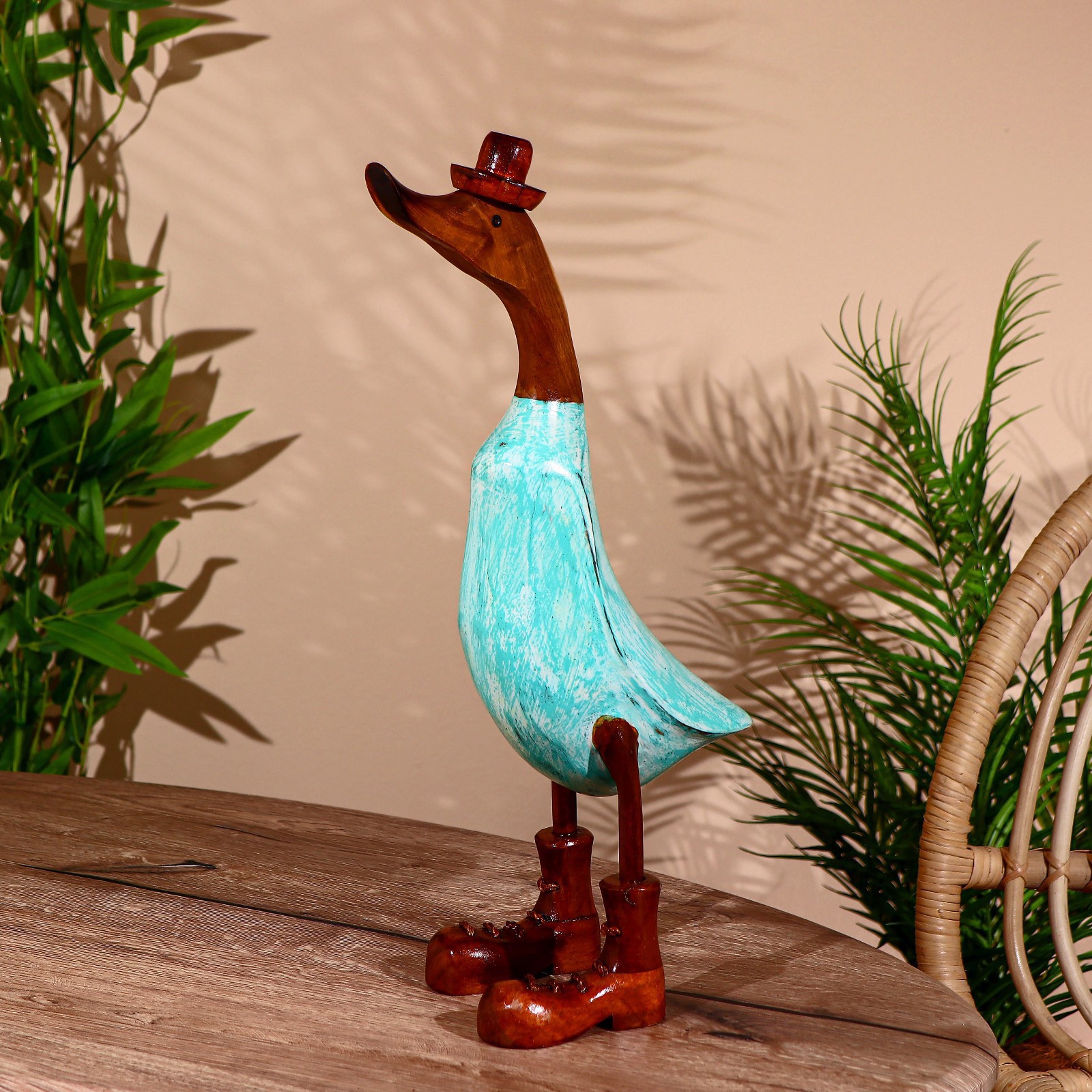 Изображение товара Интерьерный сувенир "Утка на ретро-стиле" высота 45 см