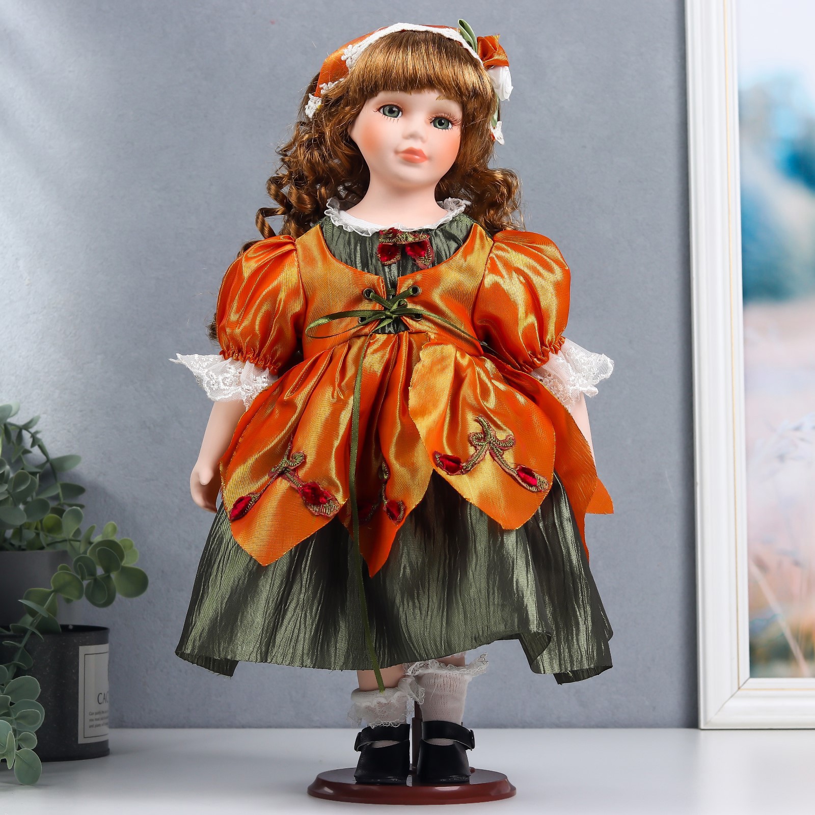 Изображение товара Коллекционная кукла «Лесная принцесса» 40 см