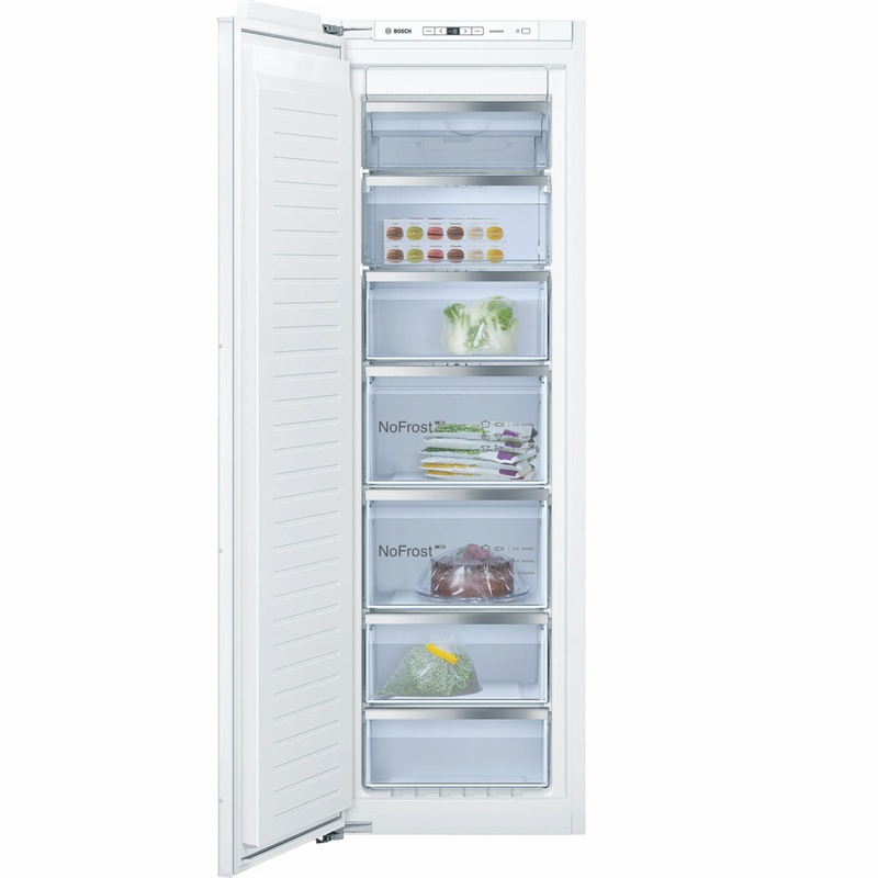 Изображение товара Встраиваемая морозильная камера Bosch Serie 6 GIN81AEF0U 55.80x177.20x54.50 см цвет белый