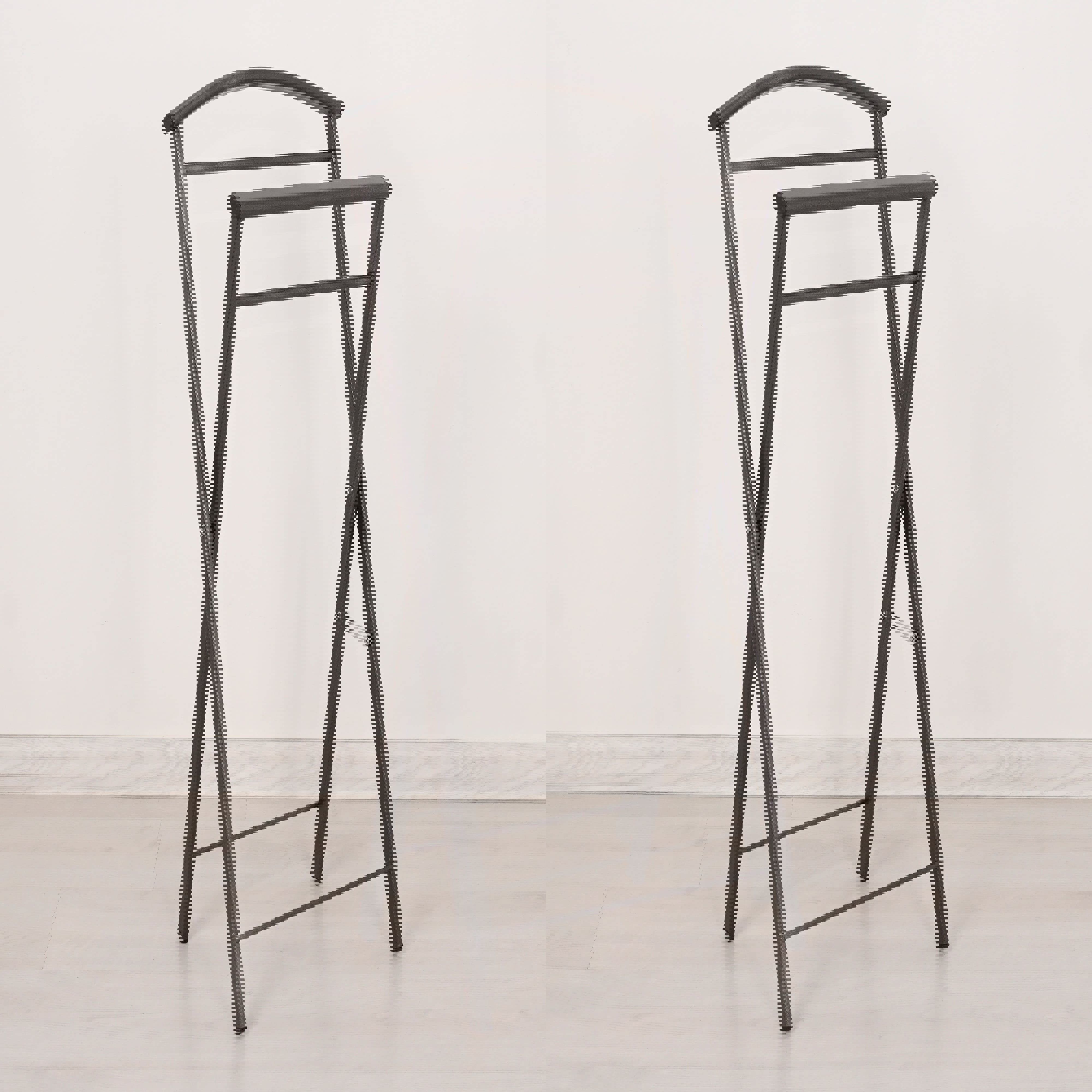 Изображение товара Вешалка напольная Зми Контур 24x76x24 см Сталь цвет графит